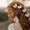 Bartosi Butterfly Hair Clips Butterfly Hair Barrettes Bride Wedding Hair Pins Bridal Hair Accessories for Women and Girls (Pack of 8)
