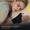 BraceUP Thumb Splint Brace Right Left Hand Women and Men, Spica Splint, CMC Thumb Brace with Thumb Support, for Arthritis, Tendonitis, Carpal Tunnel Pain Relief and Thumb Sprain (Black)