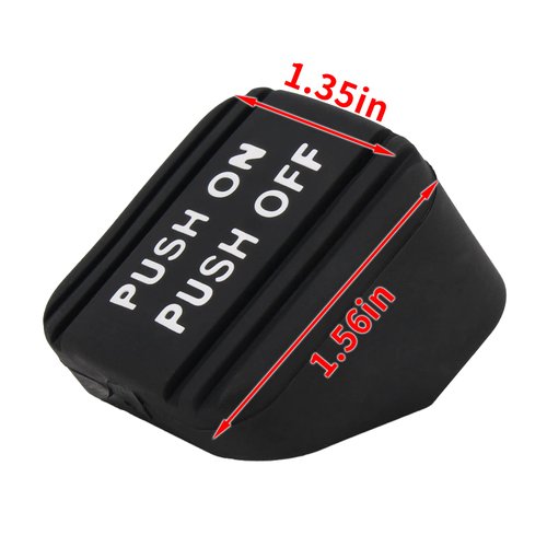 Carbbia Parking Brake Pedal Pad for Nissan Altima Maxima Pathfinder Titan Armada Rogue Leaf Quest 46531-3TA0A, 46531-CK00A, 46531-CK000