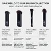 Saie The Big Brush - Soft, Multi-Use Liquid Foundation Brush for Buffing, Blending & Building - Dense Makeup Brush with Cruelty-Free, Synthetic Bristles (1 Count)