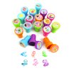 TINYMILLS 24 Pcs Summer Beach Pool Party Stamp for Kids Party Favors Pinata Fillers Carnival Prizes Camp Classroom Rewards