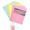 Mr. Pen- Colored Loose Leaf Paper Wide Ruled, 100 Sheets, 8” x 10.5”, 3- Hole Punched, Notebook Paper, Lined Paper, Binder Paper, Writing Paper, Filler Paper, Wide Ruled Notebook Paper