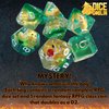 Forged Dice Co. Dice Goblin Mystery DIce Set - RPG Dice Set - DND Dice Set