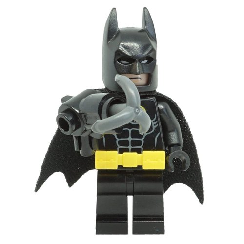 LEGO Superheroes: Black Batman with Utility Belt and Grappling Gun