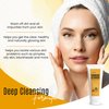 DERMAXGEN Turmeric Facial Cleanser - Natural Anti Aging Exfoliating, Nourish & Glowing Cleanser for Clearing Acne Scars, Age Spots, Sun Damage, Discoloration- 5 OZ