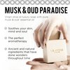 LE JOYAU D’OLIVE Luxury Handmade Soap, 100% All-Natural Soap Bar, Premium Musk & Oud Paradise, Nurtured by Nature for 5 Months, Great as a Gift, Handcrafted Soap for Body & Face, Pack of 1