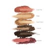 Shades of Wonderland Blush and Eyeshadow Palette - Highly Pigmented Shimmer Matte - Smooth With Moisturizing Jojoba Oil - Vegan and Cruelty Free - For All Skin Types - by READY TO SHINE