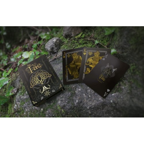 Creatures of The FAE Playing Cards by Gent Supply - Black, Gold & Silver Edition