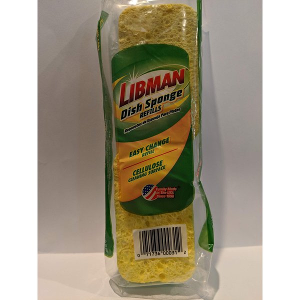Libman Dish Sponge Refills, 2-Packs (4-sponge refills)