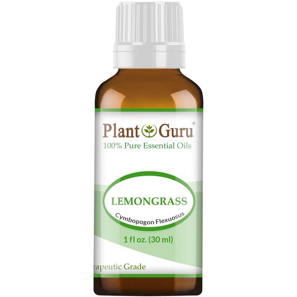 Lemongrass Essential Oil 1 oz / 30 ml 100% Pure Undiluted Therapeutic Grade For Aromatherapy Diffuser, Natural Healthy Skin, Body and Hair Growth