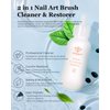 Modelones Nail Art Brush Cleaner & Restorer for Gel Polish/Nail Extension Gel/Nail Art Liner/Dip Powder/Acrylic Powder Manicure Brush DIY Salon at Home - 80ml/2.71 Fl.Oz