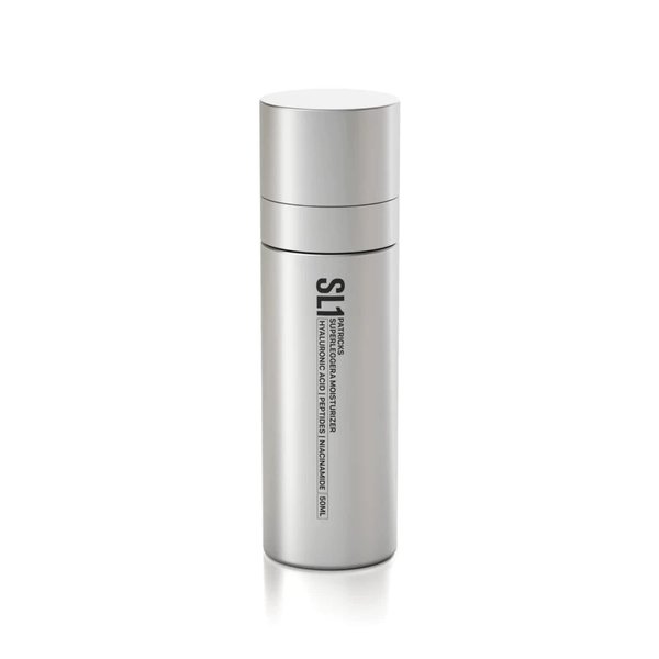 PATRICKS | SL1 Face Moisturizer for Men | Anti-Aging Facial Cream for Oily Skin | Moisturizing Skin Care w/Hyaluronic Acid, Vitamins | 50ml