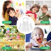 Bazen 100 Pieces Disposable Aprons for Kids Plastic Aprons Clear kids Apron Toddler Apron Art Apron Disposable Children Apron Disposable Smocks for Painting Cooking Eating Teaching Picnic DIY Craft