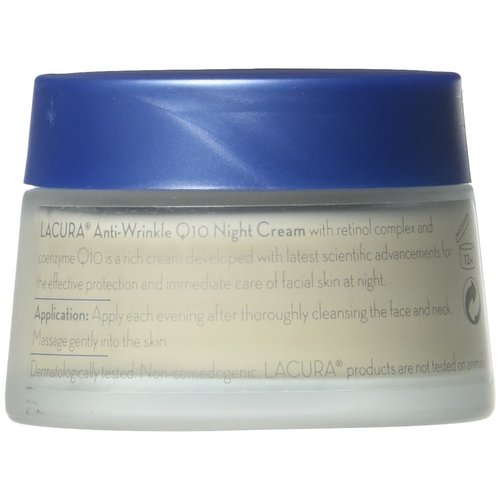 LaCura Q10 NIGHT FACE CREAM Anti-Wrinkle 1.7 oz. by Chom