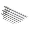 Accusize Industrial Tools Fractional Sizes 1/8" Thru 1/2" by 16th HSS M2 Premium Chucking Reamer Set, Right Hand Cut, 7pcs/Set, 5528-SH00