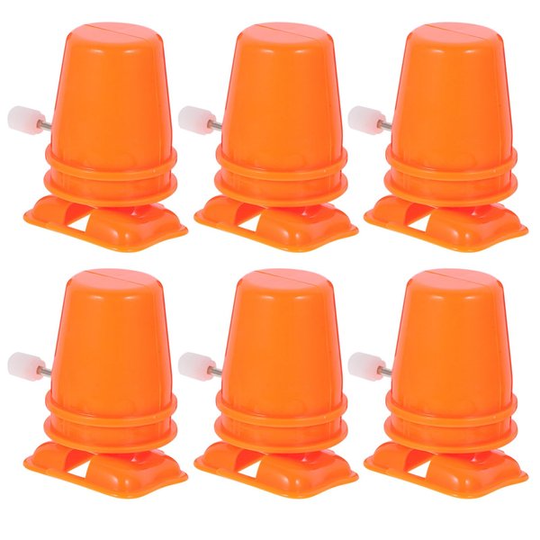 Vaguelly Clockwork Legged Robot Parts - 6pcs Wind Up Robot Toy Clockwork Walking Movement Easter Clockwork Toy Winding up Toy Kid Crafts