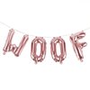 Dog Birthday Party Supplies Decorations WOOF Letter Balloons Dog Paw Print Balloons Hat Bowtie Happy Birthday Banner for Pet Birthday Party Supplies