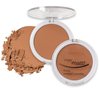 MAEPEOR Pressed Powder 8 Colors Oil Control Matte Face Pressed Powder Waterproof Long Lasting Finishing Powder Flawless Lightweight Face Compact Pressed Powder (06 Tan)