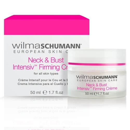 WILMA SCHUMANN Neck and Bust Intensiv Firming Crème - Restoring and Hydrating Skin Moisturizer for Dry or Mature Skin - Chest and Décolletage Cream, 1.7OZ/50ML - Luxury Skin Care