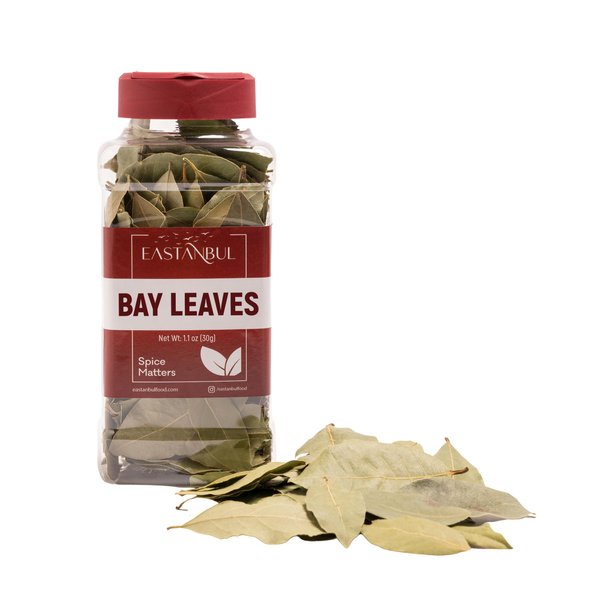 Eastanbul Whole Bay Leaves 1.1oz, Dried Bay Leaves Whole, Bayleaf, Farm Fresh, Handpicked Vegan Laurel Leaves, Ground Bay Leaves for Cooking, Bay Leaves Bulk Ideal for Bay Leaf Tea, Bay Leafs