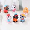 8pcs Dog Cake Topper, Puppy Cake Topper Cupcake Topper, Mini Dog Puppy Figurines Toy, Dog Cake Decorations for Kids Birthday Baby Shower Dog Animal Theme Party Supplies