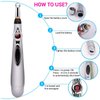 Electronic Acupuncture Pen, Electric Meridians Laser Acupuncture Machine Magnet Therapy Instrument Meridian Energy Pen Massager Relief Pain Tools