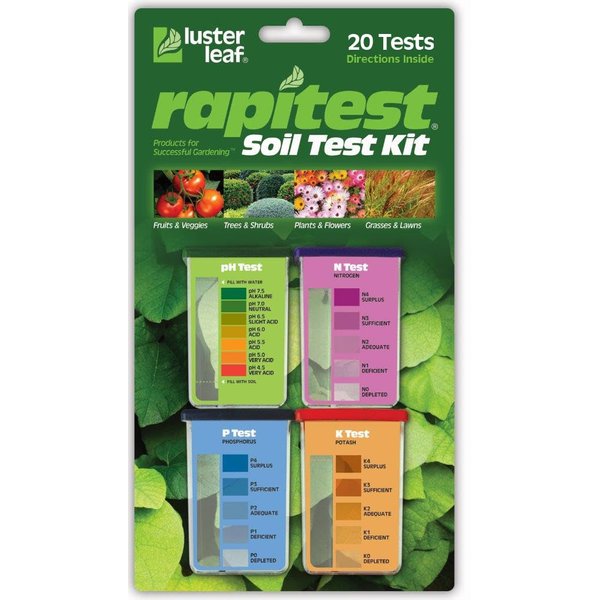 Luster Leaf 1602 Soil Kit, 20 Tests