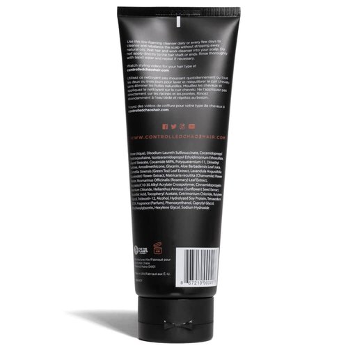Controlled Chaos As Seen on Shark Tank Sulfate Free Hair Cleanser for Build Up – Deep Cleansing & Hydrating Scalp Cleanser for All Hair Types – Ideal for both Men & Women, Made In USA (8oz)