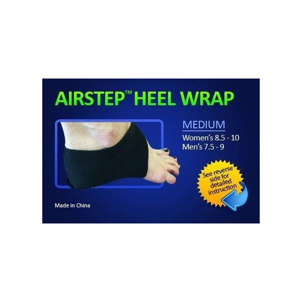 Heel Spur Heel Pain Heel WRAP (Medium Women's 8.5-10 Men's 7.5-9)