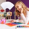 TecUnite 60 Sheets Watercolor Paper Pad Bulk Art White Cold Press Painting Paper for Kids Watercolorist Drawing Student Artist(9 x 12 Inch,Cold Press)