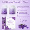 FRSHMORN Eye Mask for Sleeping, 16 Packs Steam Eye Mask Warm Compress for Eyes, Moist Heated Eye Masks for Women Men, Comfortable Sleep Mask for Home Spa, Office, Travel Essentials (Lavender)