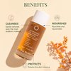 Kat Burki Nourishing Oil Makeup Remover & Face Cleanser. Moisturize & Cleanse without Clogging Pores, for All Skin Types, 4 fl. oz.
