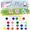 Paint Your Own Stepping Stones Painting Kit for Kids, Unicorn Craft Kits Boys & Girls Ages 3-12, Castle Heart Airplane Rainbow DIY Outdoor Garden Art & Craft Ceramic Painting Set 5-Pack