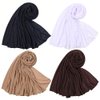 IOMIFIPHOL 4PACKS Hair Wrap for Women - Stretch Jersey Turban Head Wraps Head Scarf Turbans for Women Dreadlocks