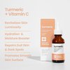 Natural Outcome Turmeric Face Serum l Dull Spot Corrector Facial Serum I Reduces Sunspots, Hyperpigmentation, and Age Spots I Advanced Anti-Aging Serum with Vitamin C and Kudzu Root I 1 oz