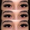 D Curl Lash Clusters Fluffy Lash Extension 80D Volume Cluster Lashes Thick Eyelash Extensions Individual Eyelashes 280Pcs Wispy Fake Lashes by Geeneiya