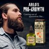 Arlo's Pro Growth Beard Oil - Citrus Basil 2.5 oz. - Promotes Beard Hair Growth