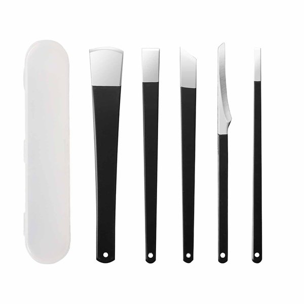 5 PCS Pedicure Shavers Set?Professional Foot File Dead Hard Skin Feet Heel Cuticle Callus Shaver Foot for Beauty Salon
