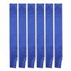 I-MART Blank Satin Sash, Princess, Beauty Queen, Homecoming, Winner, Mayor, Make Your Own Pins, Party Plain Pageant Sashes (Pack of 6 - Blue)