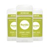 HUMBLE BRANDS Original Formula Aluminum-free Deodorant. Long Lasting Odor Control with Baking Soda and Essential Oils, Bergamot and Ginger, Pack of 3