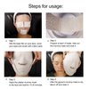 Mummy Face Moisturizing Plaster Facial Masks, V Face Lifting Bandages with Full Coverage, for Skin Care