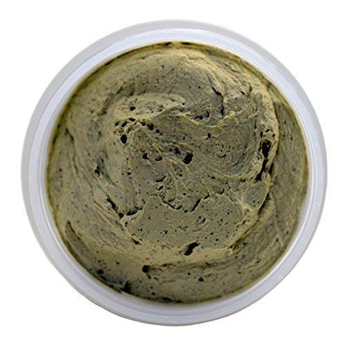 justneem, French Clay Mask with Neem, for Blemishes, Blackheads, Rashes; for Irritated and Stressed Skin; Deeply Cleansing and Rejuvenating; Rosemary, Lavender, Eucalyptus Essential Oils, 3.4 oz