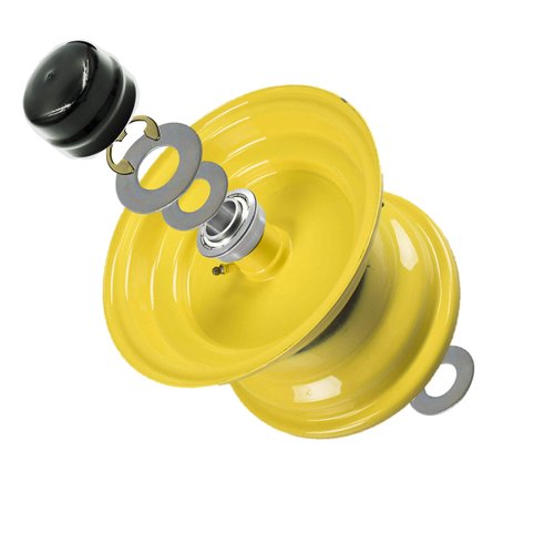 HD Switch 532124959 532009040 9040H 9040-H 491334MA 91334 Front Wheel Bushing to Bearing Conversion Hardware Kit fits Husqvarna Poulan Jonsered Weed Eater Roper Noma Craftsman AYP Tractor Lawn Mower