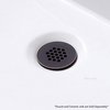 Decor Star PU-005-TO 1 1/2" Bathroom Faucet Vessel Vanity Sink Grid Drain Stopper Strainer Without Overflow Oil Rubbed Bronze