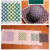 8pcs/Set Drawing Sashiko Stencils & Quilting Templates Set - 4.72inch Reusable PET Traditonal Patterns for Embroidery, Home Decor, Fabric Crafts
