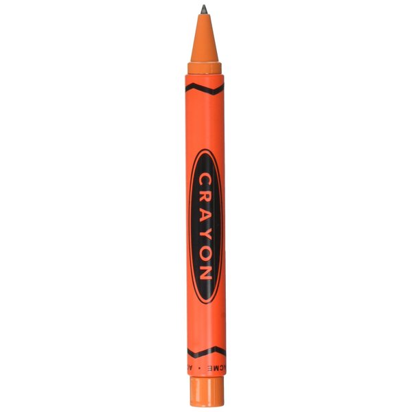 ACME Studios Crayon - Orange Retractable Roller Ball Pen by Adrian Olabuenaga (PACME3ORRR)