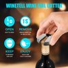 WINETELL Wine Foil Cutter-Premium Stainless Steel Wine Foil Cutter Tool-Foil Cutter for Wine Bottles-Wine Foil Cutter Opener Neck Label Remover-Wine Top Seal Cutter-Wine Bottle Foil Cutter Opener