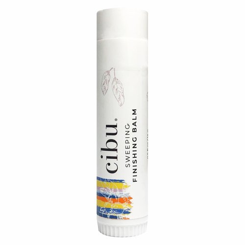 CIBU Sweeping Finishing Balm | Hair Wax Stick for Hydration and Frizz Control | Wax Stick For Hair for a Smooth & Shiny Look with Castor Seed Oil, Shea Butter, & Candelilla Wax | 0.5oz