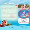 Kids Snorkel Swim Mask, Child Diving Mask Anti-Fog Swim Goggles with Nose Cover for Snorkeling Diving Swimming (Pink)