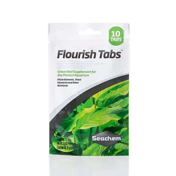 Seachem Flourish Tabs Growth Supplement - Aquatic Plant Stimulant 10 ct